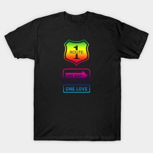 One Love T-Shirts for Sale | TeePublic